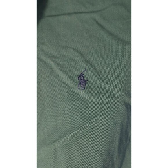 Ralph Lauren Green Men's Long Sleeve Size L Cotton - Picture 5 of 7